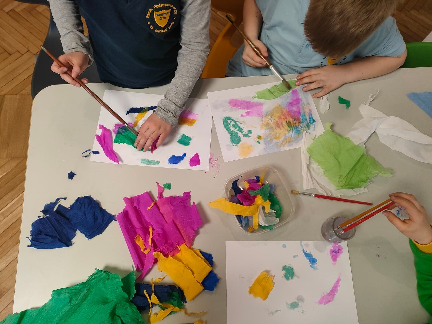 Świetlica szkolna - projekt ''Kreatywne prace plastyczne''