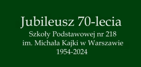  Gala Jubileuszowa 70-lecia SP 218
